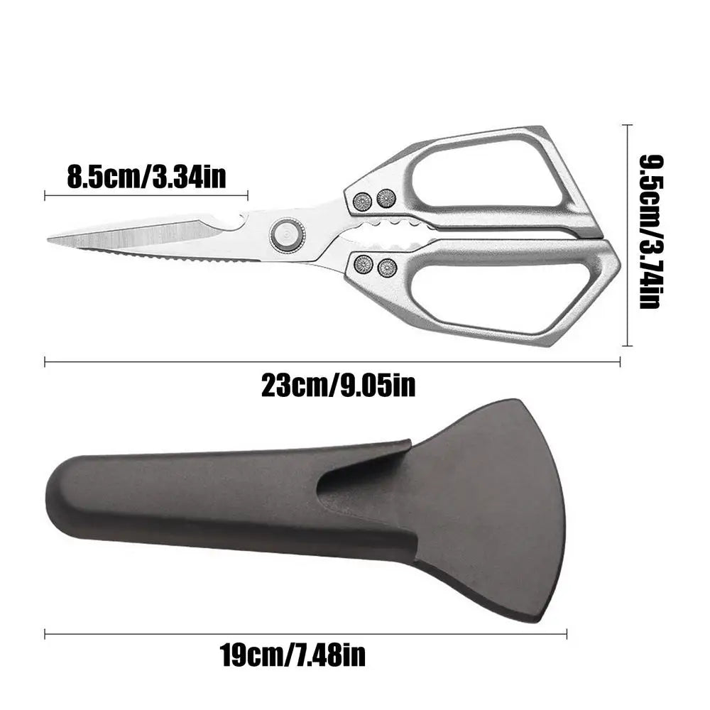 Kitchen Shears For Food All Purpose Kitchen Scissors Stainless Steel Cooking Shears Dishwasher Safe For Poultry Fish Chicken