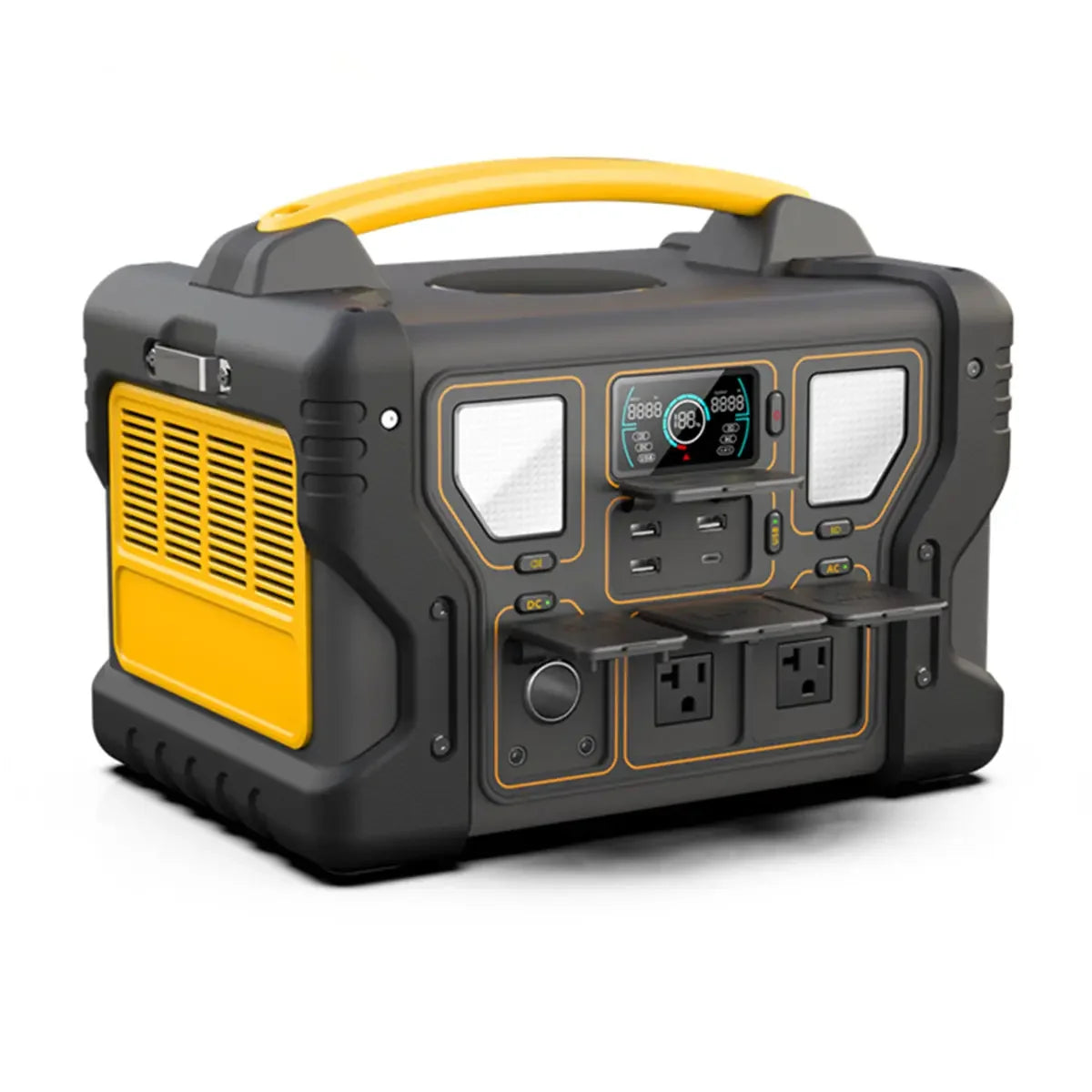 300w Sharing Portable Battery Power Station Solar Generator Outdoor Camping Electric Car Fan Mobile Phone