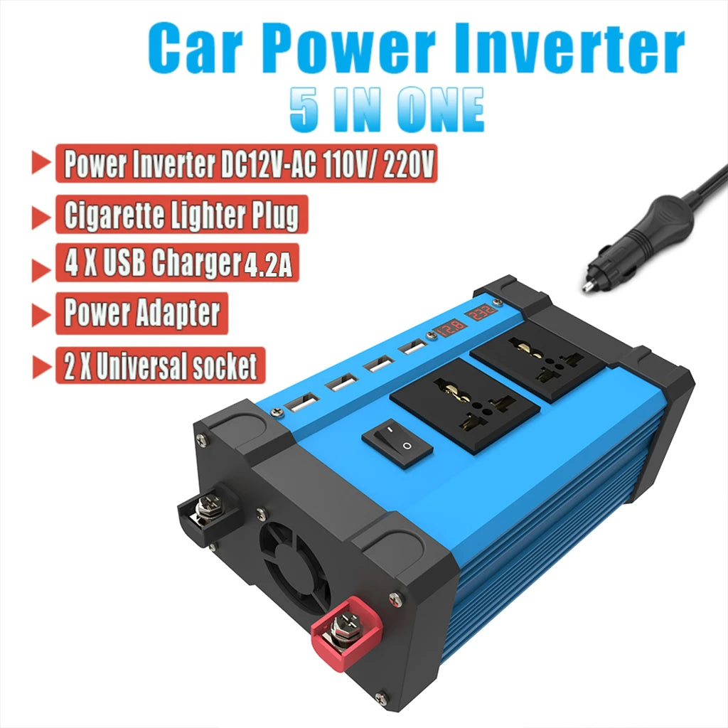All-in-One 6000W Solar Generator: 600W Panel + MPPT Controller & Dual Voltage Inverter (110V/220V) for Home & RV & Camping
