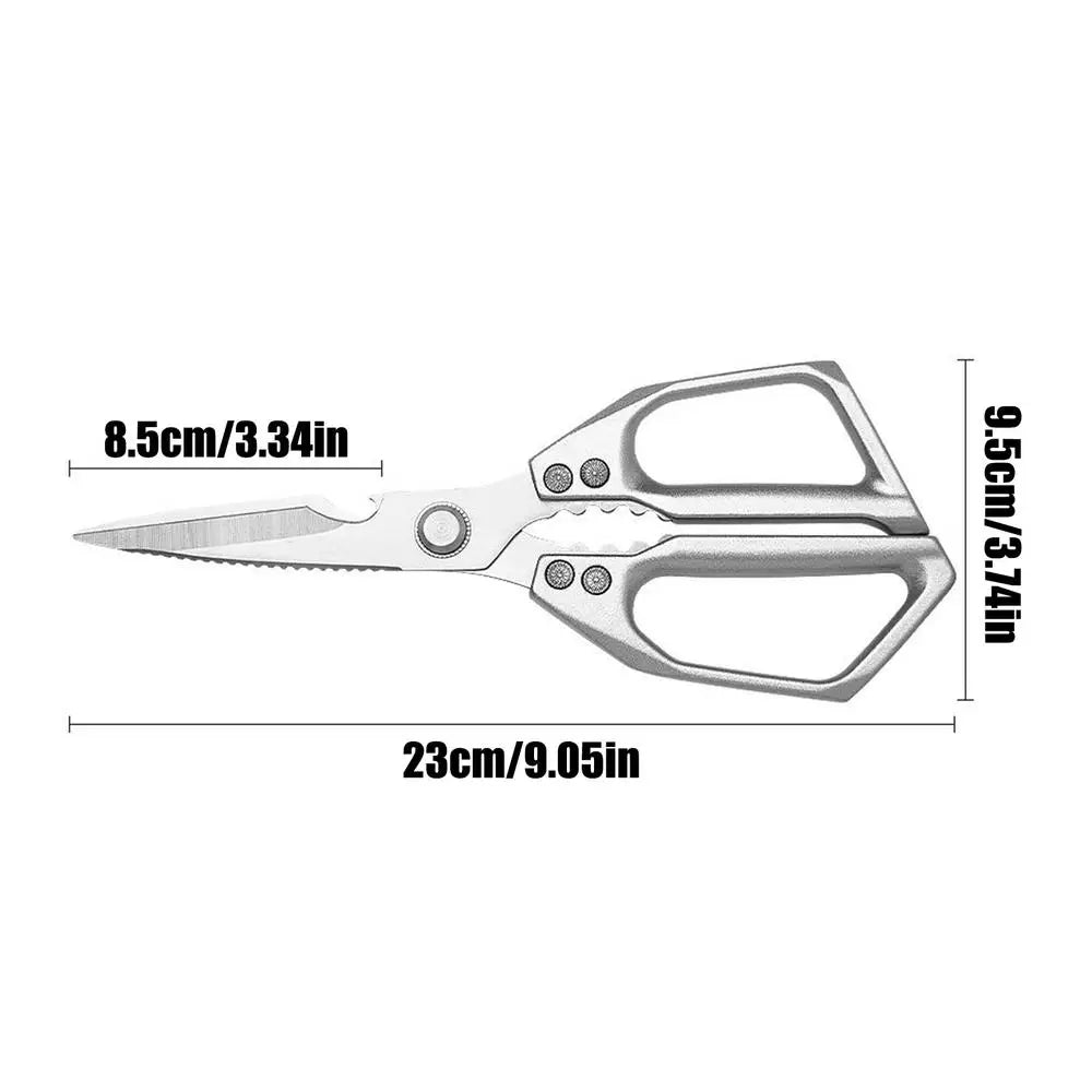 Kitchen Shears For Food All Purpose Kitchen Scissors Stainless Steel Cooking Shears Dishwasher Safe For Poultry Fish Chicken