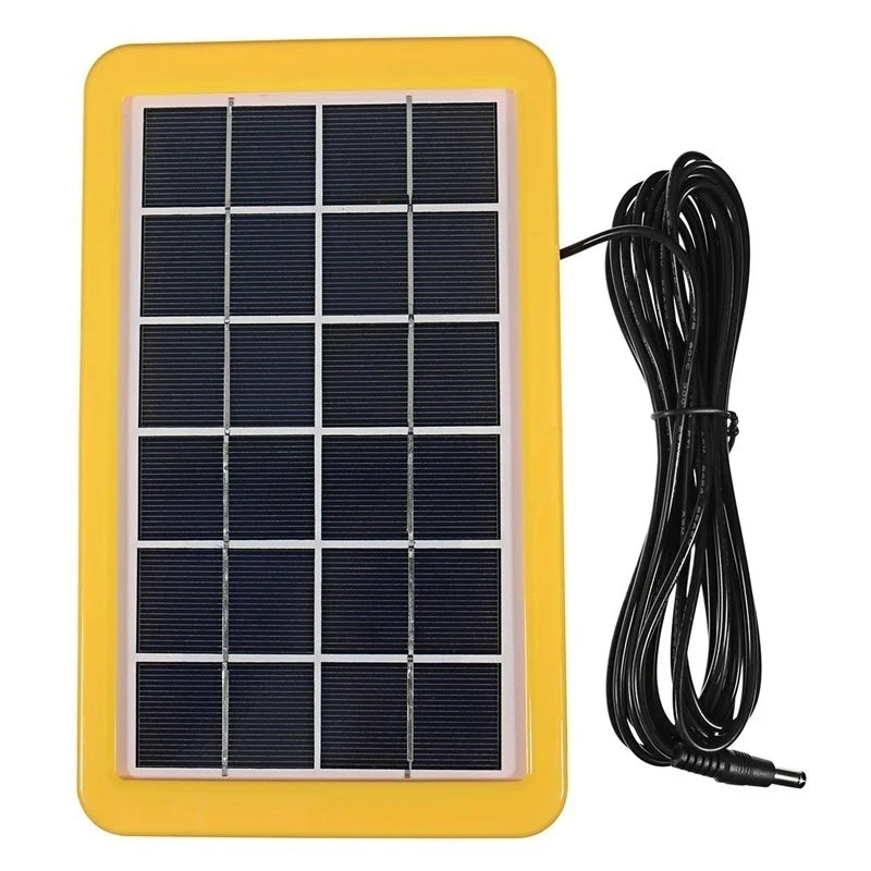 Solar Power Panel Generator Home System Kit With 3 LED Bulbs Solar Lamp Emergency Light 4 Heads USB Charging for Outdoor Garden